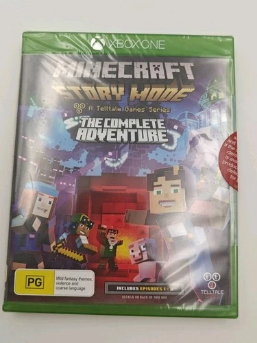 Minecraft Story Mode The Complete Adventure - Xbox One Game Brand New Sealed