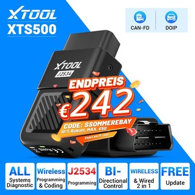 XTS500 J2534 Fahrzeugkommunikationsschnittstelle   Unterstützt J2534 / D-PDU