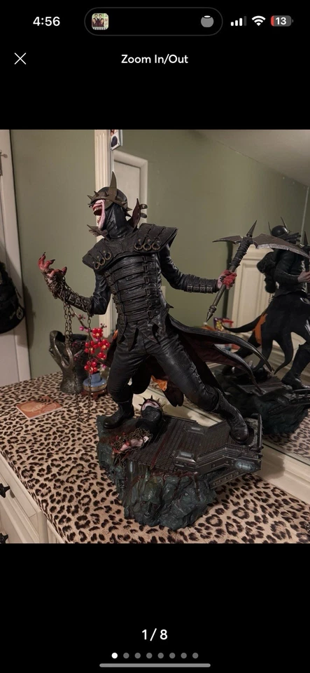 EDICIÓN COLECCIONISTAS Sideshow Formato Premium - Estatua Batman Who Laughs Escala 1/4 Foto 2 de 4