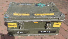 Vintage British Army Zarges Aluminium Flight case with inner trays