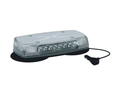 ECCO Reflex 5590 15 LED Minibar Clear Lens w/ Clear LEDs Vacuum Mount