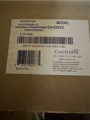Control 4 C4 IOXV2 210 01529 IO ''To Expand your new or existing system''