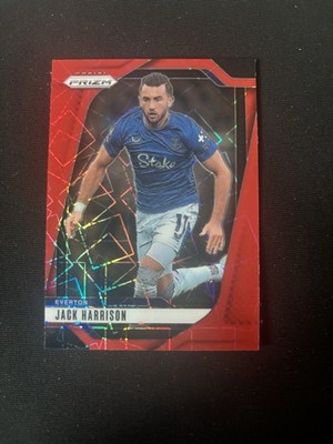 2024-25 Panini Prizm Premier League Jack Harrison #229 Red Lazer /49 SP