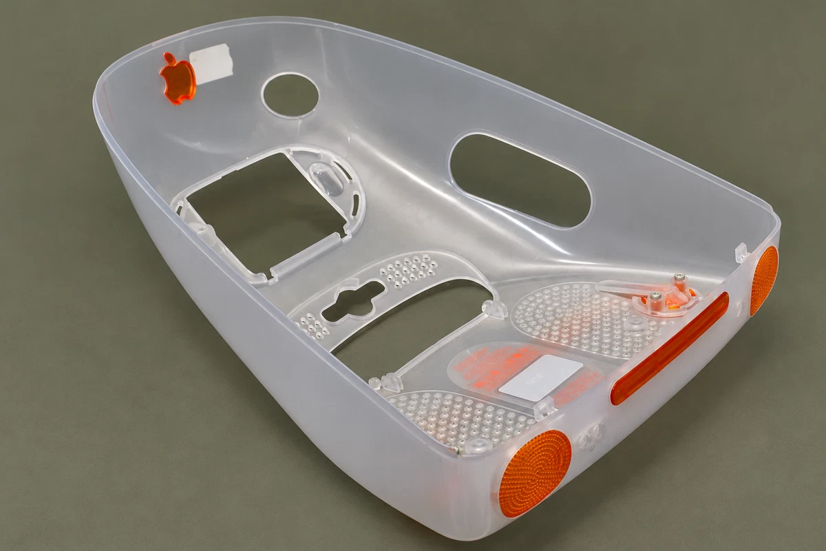 Kit de conversión/resto de mandarina Apple iMac G3 - Carcasa + Teclado + Ratón + Altavoces