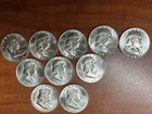 Lot of 10 Silver - 1963-D Franklin Half $ - BU Gems - Bright & Shiny. Lot A
