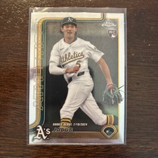 2025 Topps Chrome Update Series - Rookie Debut Jacob Wilson #USC150 (RC)
