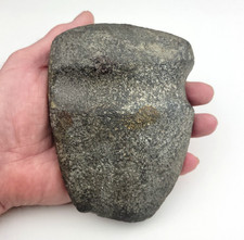 Green Basalt 5.5" long 2.5 lb. 3/4 Groove Axe - North-Central Ohio Artifact