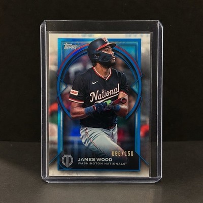 Topps 2026 James Wood Washington Nationals #60 Serial Numbered 66/150 MLB