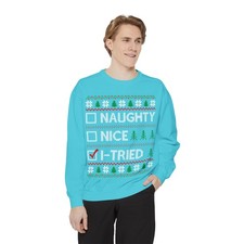 Festive Holiday Sweatshirt, Funny Christmas Gift, Cozy Winter Wear, Unisex ... 