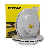 Textar Bremsscheiben Satz Ø 257Mm FüR Nissan Evalia Bus NV200 Kasten Vorne