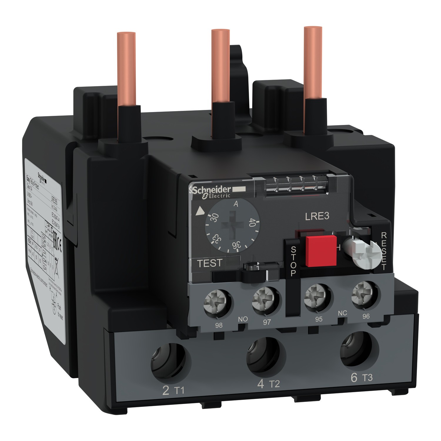 Schneider LRE355 - EasyPact TVS Overload relay 30...40A - Made in China