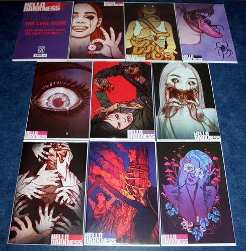 HELLO DARKNESS #1 2 3 4 5 6 7 8 9 10 JENNY FRISON VARIANT SET BOOM SIKTC NM