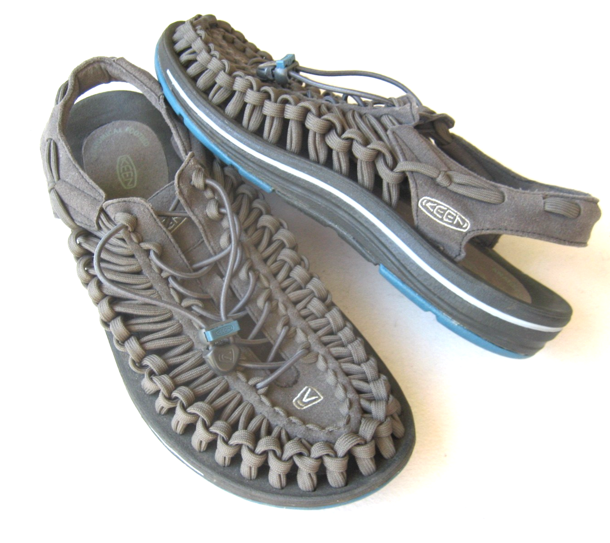 KEEN Uneek Gray Braided Corded Slip-on Sandal Men\'s Sz 9 EU 42 KEEN Uneek Gray Braided Corded Slip-on Sandal Men main image 4