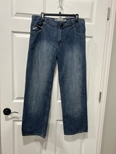 Paco Jeans Denim Company Wide Leg Skater Baggy Jeans Mens Size 36x32 See Details