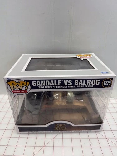 Funko Pop! Lord of the Rings Balrog vs Gandalf #1275 Damaged PKG #T6