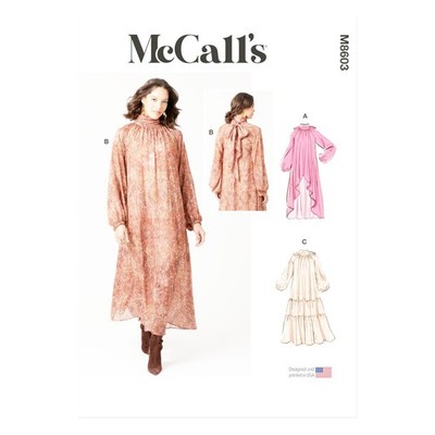McCalls Schnittmuster M8603 - Kleid - Kleid mit Saumvarianten