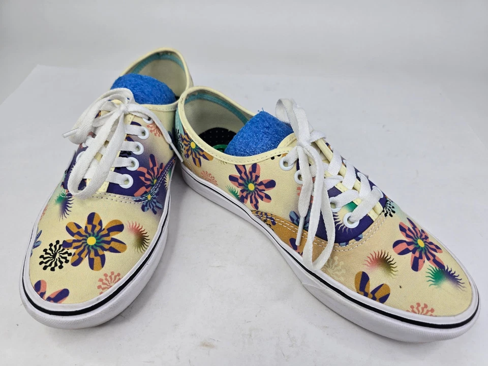 Vans Comfy Crush Floral Authentic Skate Shoes Sneakers Size Mens 6.5 Womens 8 - Image 2 of 4