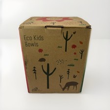 Eco Kids Porcelain Bowls with Silicone Suction Sleeve 4ct BLUSH SAGE BLUE LILAC