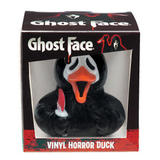 Figura de vinilo coleccionable Ghost Face® Horror Rubber Duck con caja - Fun World