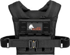 WOLF TACTICAL Weighted Training Vest - Weighted Vest Men Strength Training Weigh