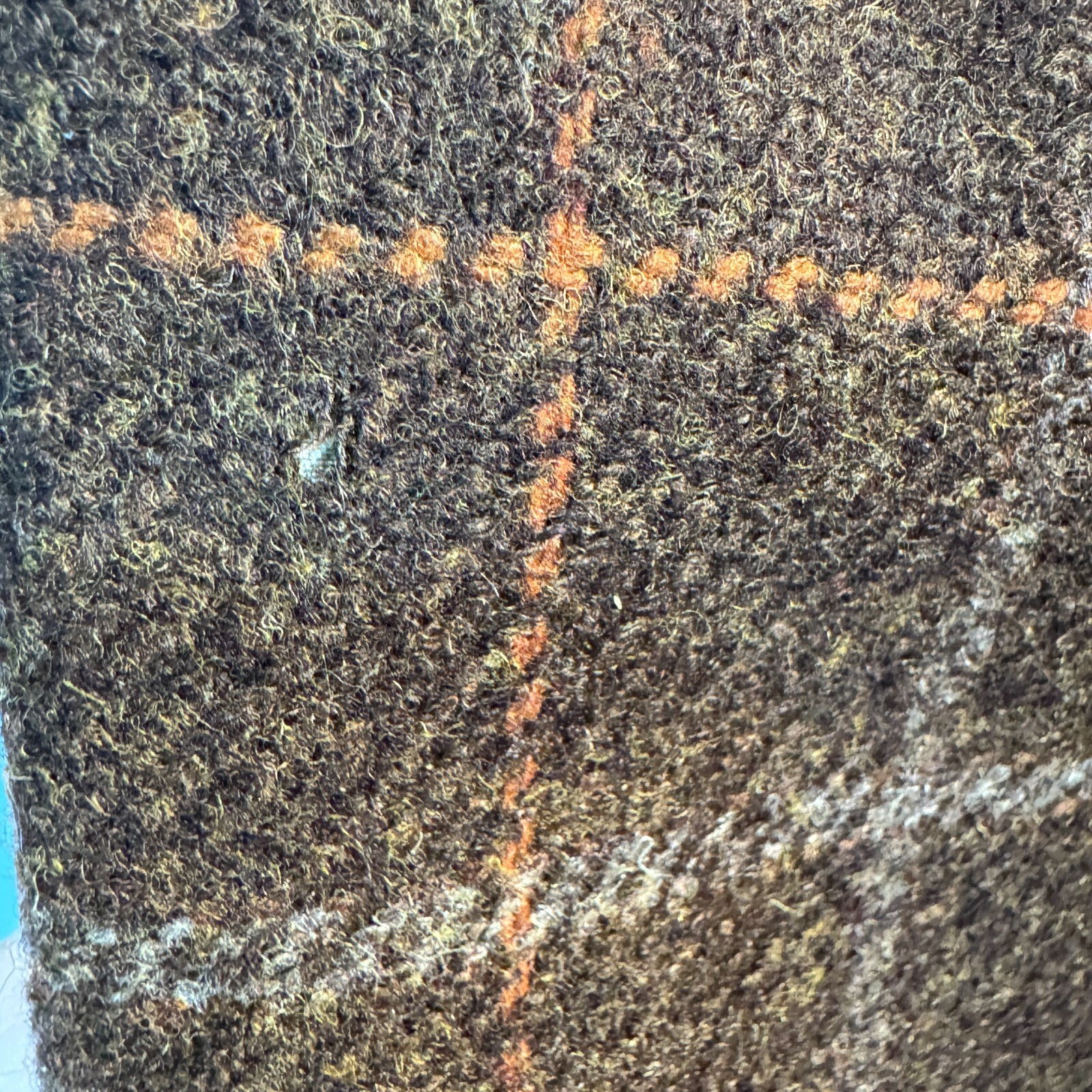 Peruvian Connection Plaid Blazer Jacket Brown Tan… - image 12