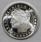 1 oz .999 Fine Silver Round - Morgan FREE SHIPPING!