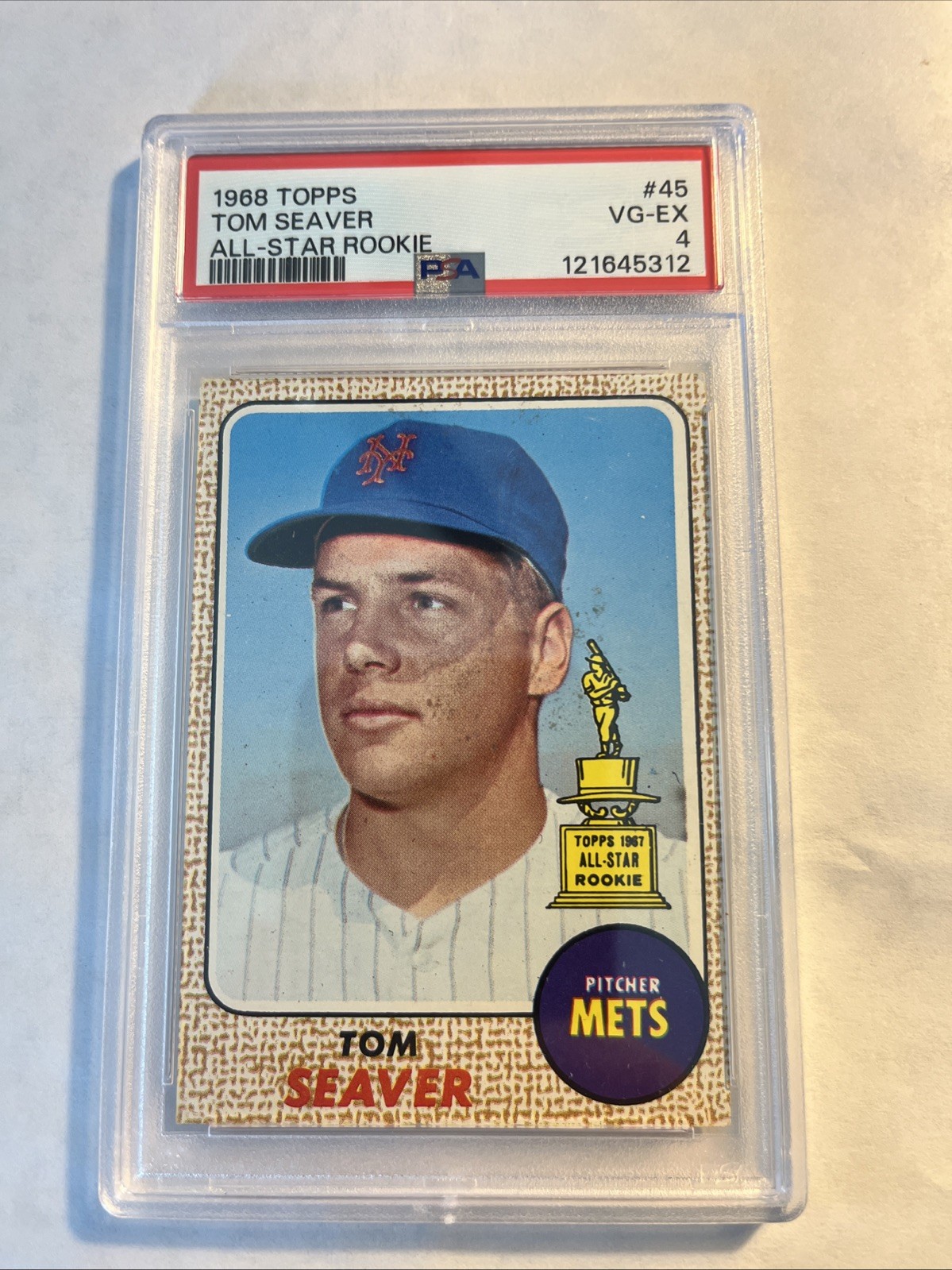 1968 Topps Tom Seaver #45 PSA 4