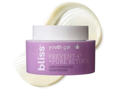 Bliss Youth Got This Prevent 4 + Pure Retinol Deep Hydration Moisturizer 1.7oz