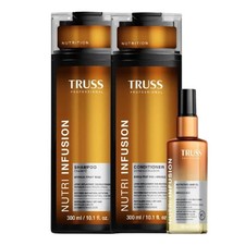 TRUSS Nutri Infusion Shampoo, Conditioner Nutri Infusion Oil 2oz