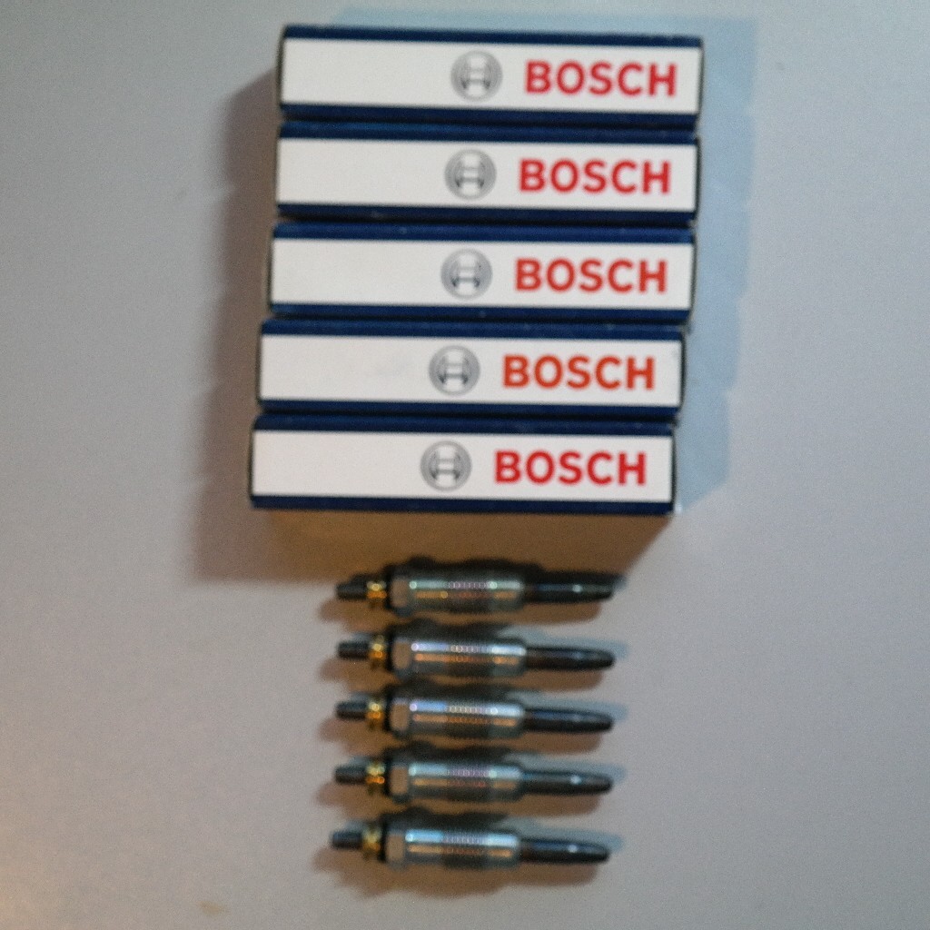 Bougie préchauffage Bosch 0250201055 pour Mercedes 124 190 et Classe G lot de 5
