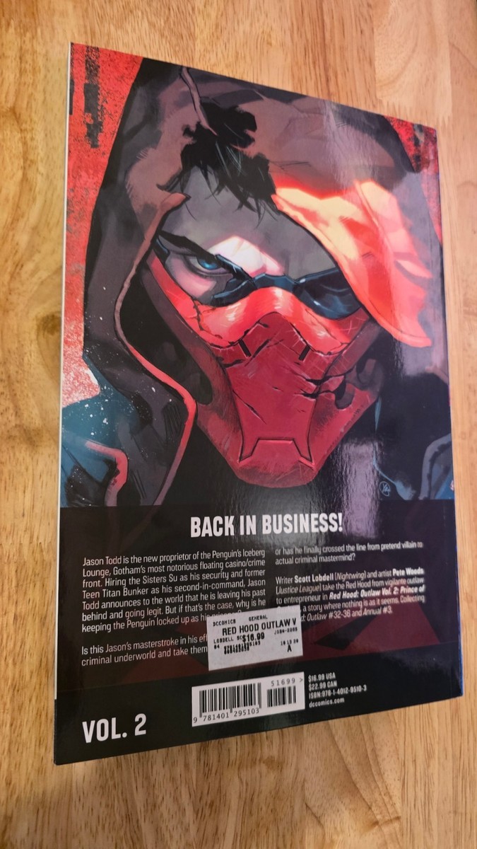 大特価‼️RED HOOD OUTLAW まとめ売り　バットマン　ロビン　アメコミ Red Hood: Outlaw Vol 2 DC Comics Prince Of Gotham Volume