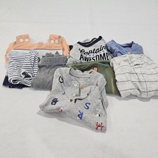 Lot Of 8 Toddler Boys Tops And Bottoms 9-12 Month Carters, Oshkosh, Koala Kids