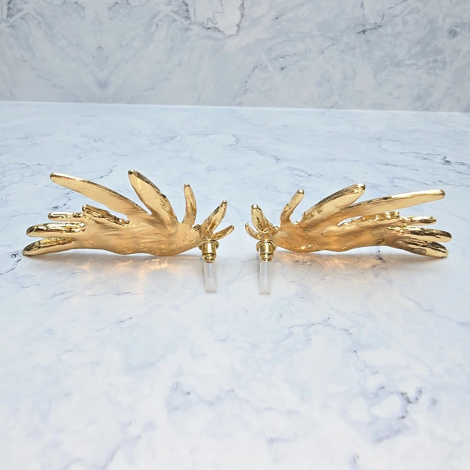 Luxus Damen Strass Ohrringe Vergoldet Türkis Grün Samba Ohrstecker Fasching #81 - Bild 4 von 4