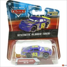 Disney Pixar Cars Transberry Juice No. 63 Synthetic Rubber Tires Kmart Days Excl