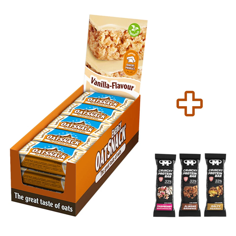 DAVINA OatSnack Energy Riegel Haferriegel handgemacht + Gratisartikel