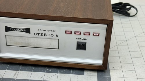 Columbia 8-Track Stereo Cartridge Deck Solid State Model No.2686 MINT CASE 🔥🔥 - Picture 3 of 9