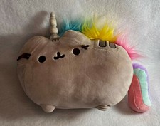 GUND Pusheen Unicorn Pusheenicorn Rainbow Plush 13" Cat Stuffed Animal