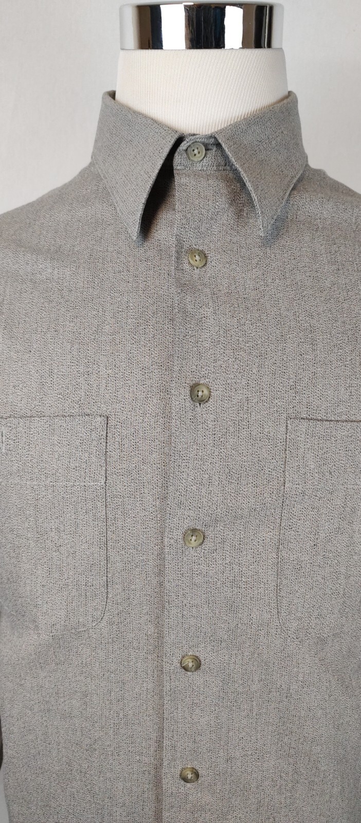 Yves Saint Laurent Camicia Uomo Tg XL 17 32 33 Antirughe Lusso Y2K