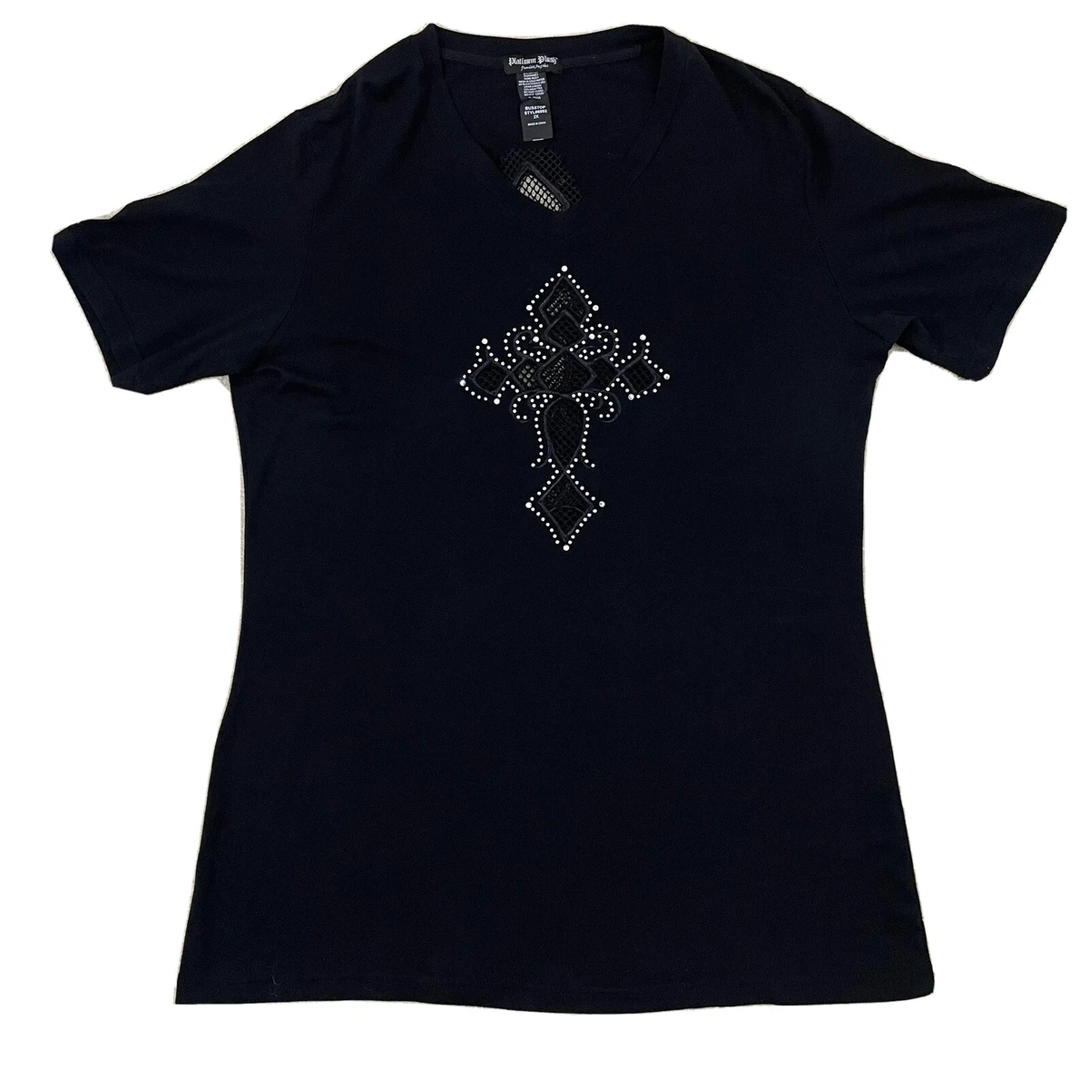 Débardeur Femme Dorothy Schoelen - Noir, Perles, Taille S (Très Bon état)