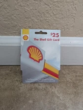 $25.00 The Shell Gift Card Physical Card Gas Gasoline Fuel Redeem at Pump New