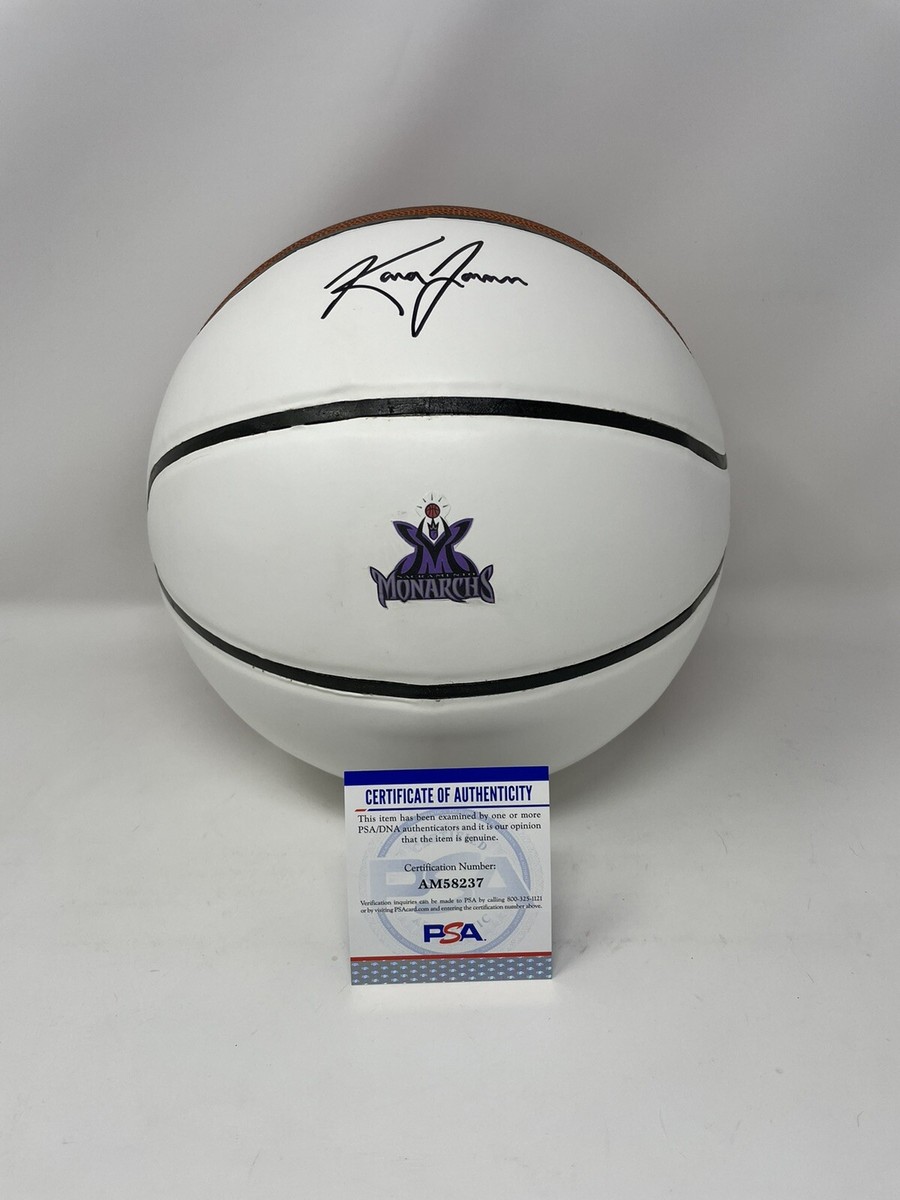 KARA LAWSON SIGNED AUTOGRAPH FULL SIZE BASKETBALL SACRAMENTO
