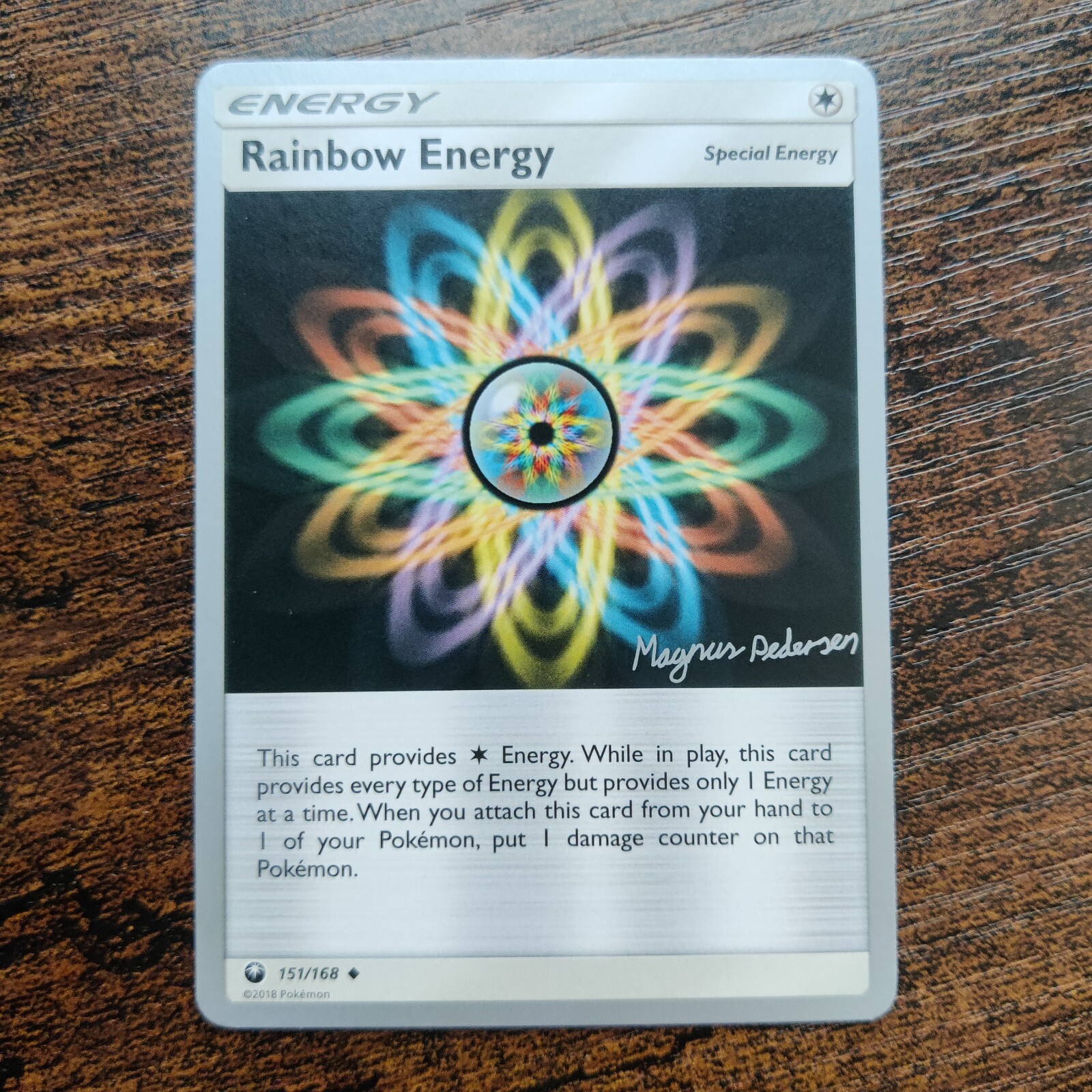 Rainbow Energy 151/168 - NM 2018 World Championships - Pokemon TCG Card