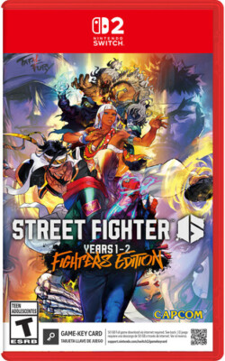 Street Fighter 6 Years 1-2 Fighters Edition Nintendo Switch 2 Brand New Sealed!