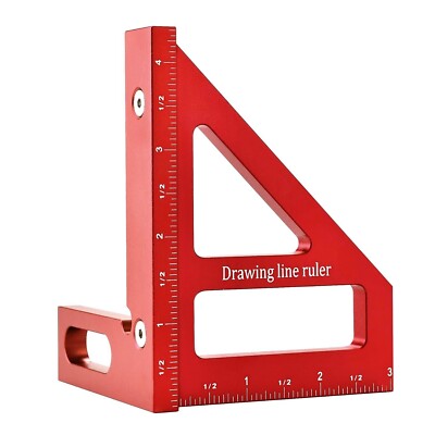 Drawing Line Ruler Picket Master Pro Measuring Carpentry Triangle