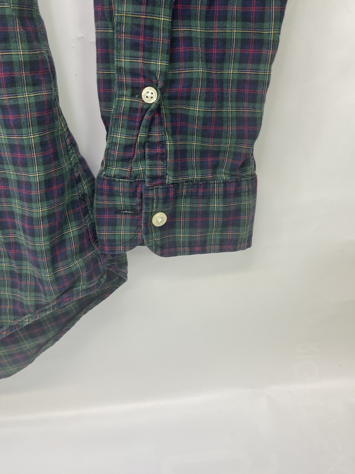 POLO RALPH LAUREN Long Sleeve Button Up Shirt Plaid Large RN 41381 eBay
