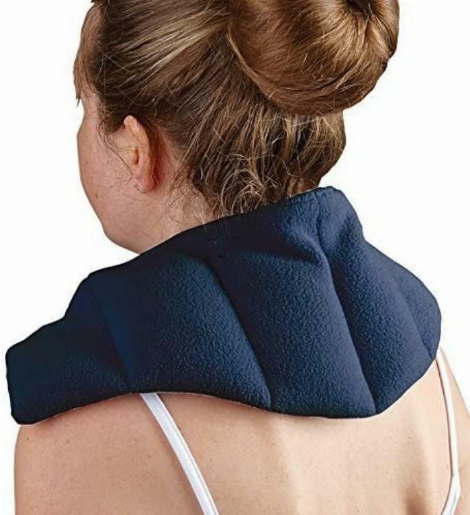 Heat Pad Therapy for Neck Shoulder Thermal Microwave Bag Warmer Wheat