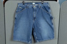 Men's Shorts Vtg Calvin Klein Jeans 40W Medium Wash Blue Denim 12" Inseam