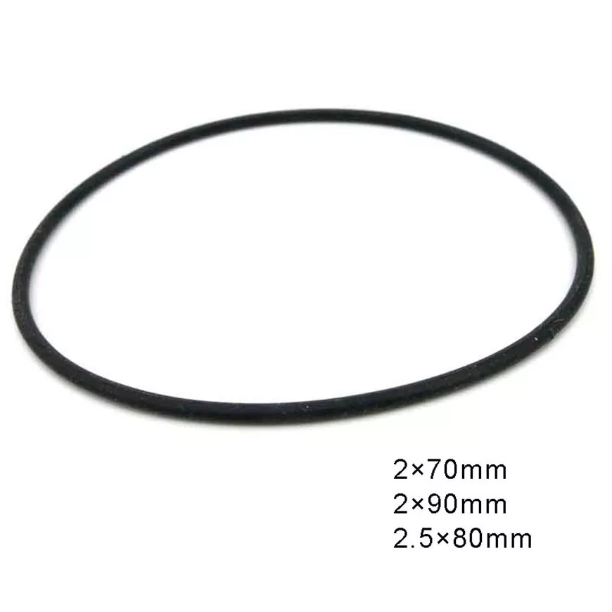 Round drive top belts rubber