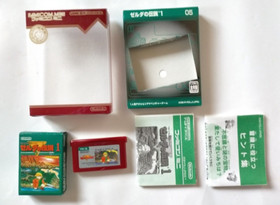 Lot 7 GBA The Legend of Zelda Mario Castlevania Goemon Famicom mini Japan Game