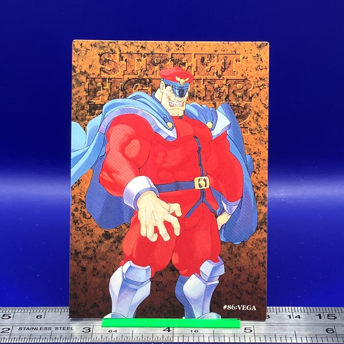 M. Bison Street Fighter Carddass Masters CAPCOM TCG Vintage Very